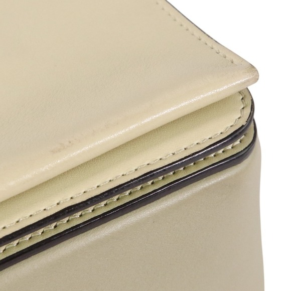 CELINE Gray Leather Shoulder Bag - Picture 13 of 16